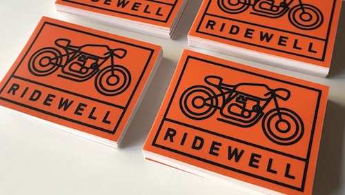 RIDEWELL Logo Stickers